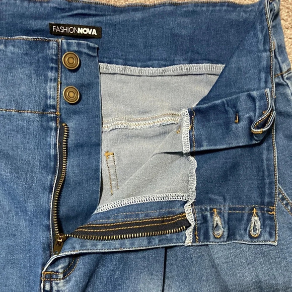 Fashion Nova Look At Me Now High Waisted Skinny Jean 38 (3X) - Picture 10 of 16